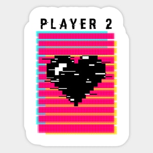 Player 2 Sticker